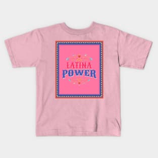 Latina Power Kids T-Shirt